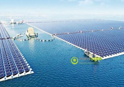 Estructuras flotantes fotovoltaicas